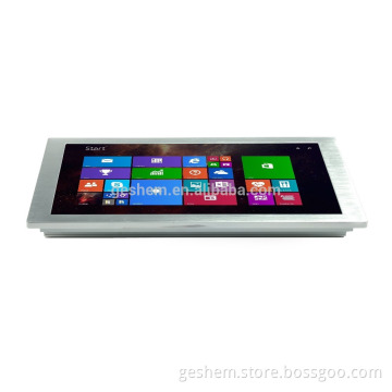 Cheap Industrial touch screen panel pc type computer with big screen from Shenzhen factory